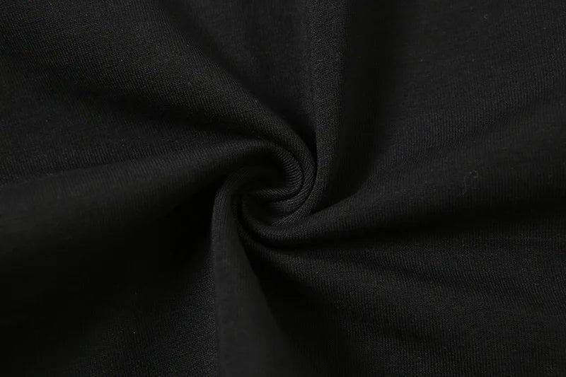 Latter Graphic Cold Shoulder Crop tee