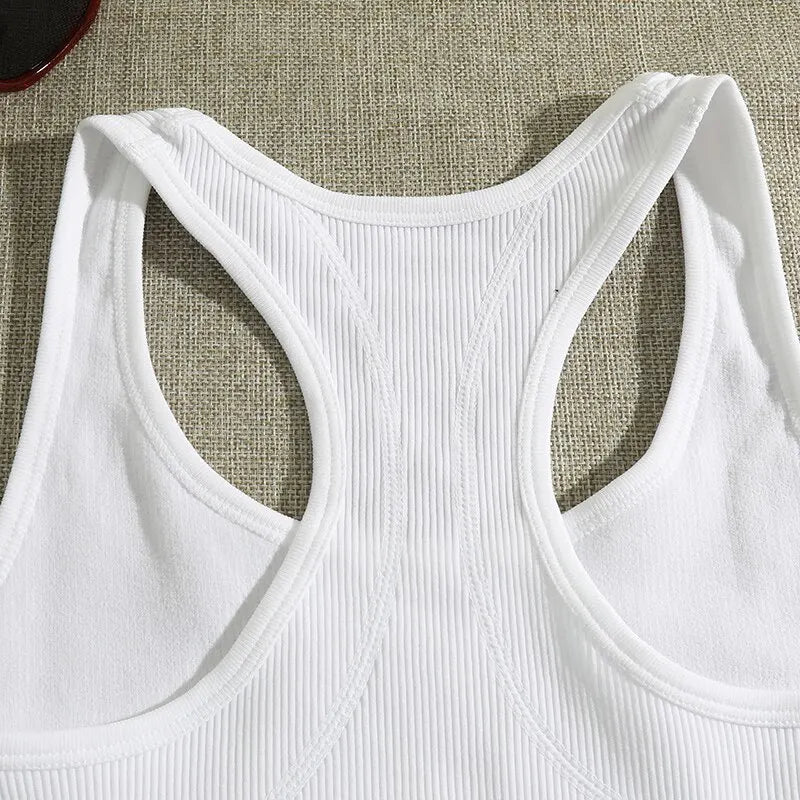 Yoga Seamless Knit Tank Top.
