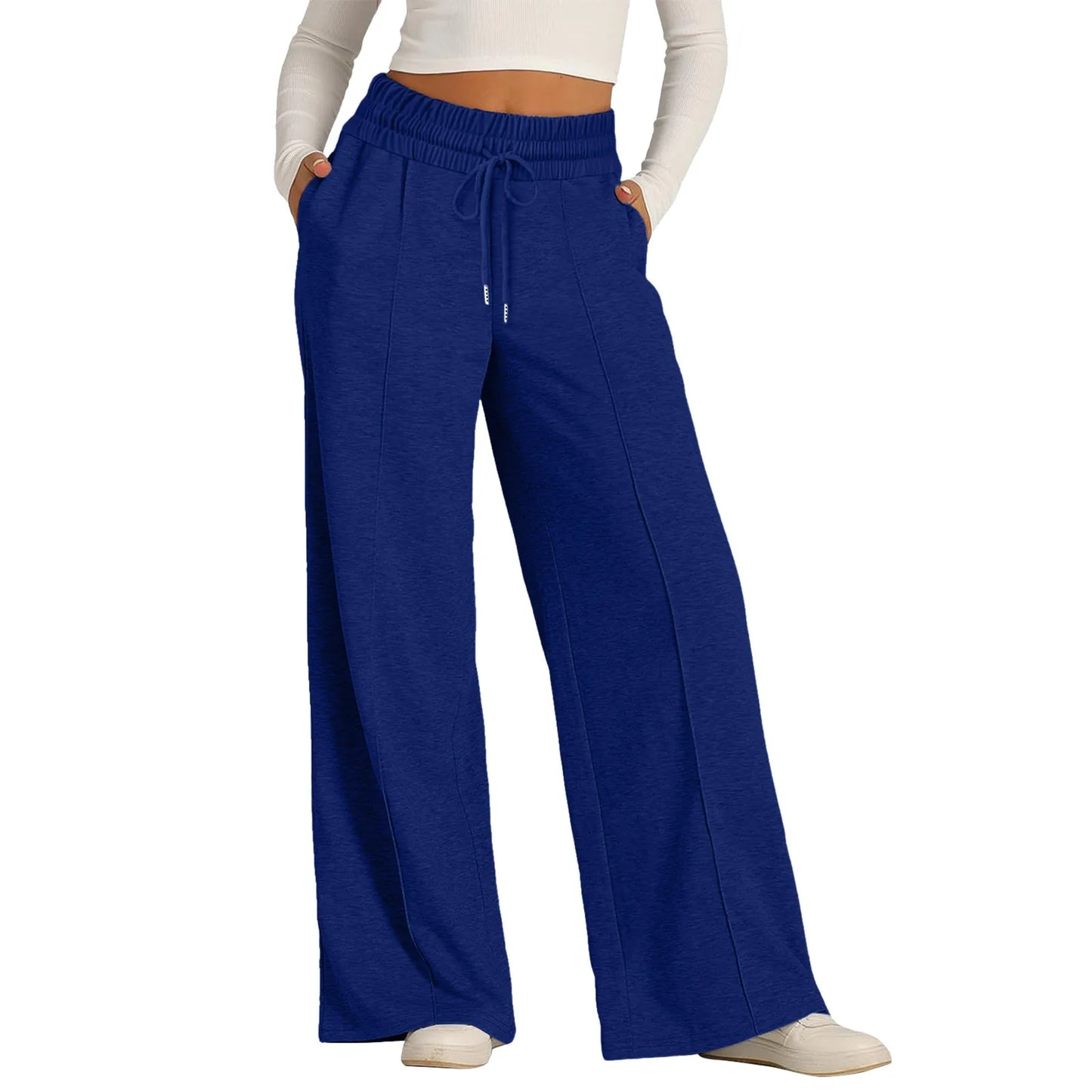 Casual Loose Wide Leg Trousers.