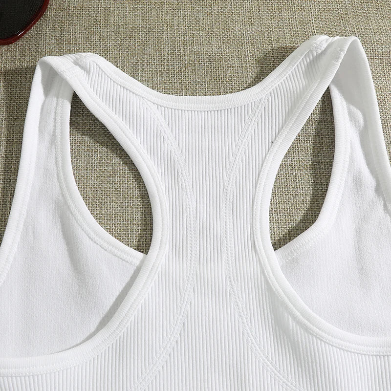 Yoga Seamless Knit Tank Top.