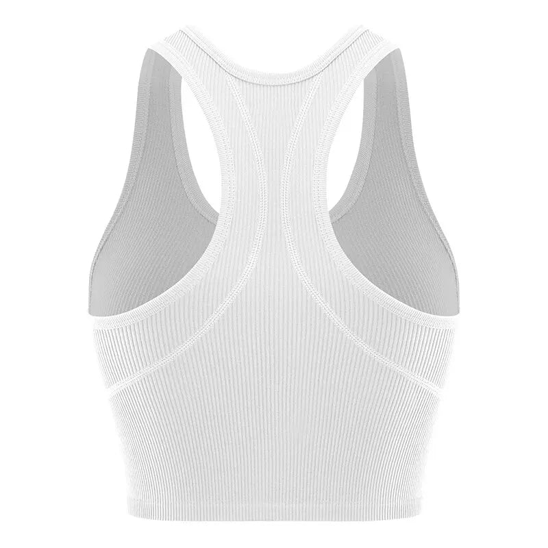 Yoga Seamless Knit Tank Top.