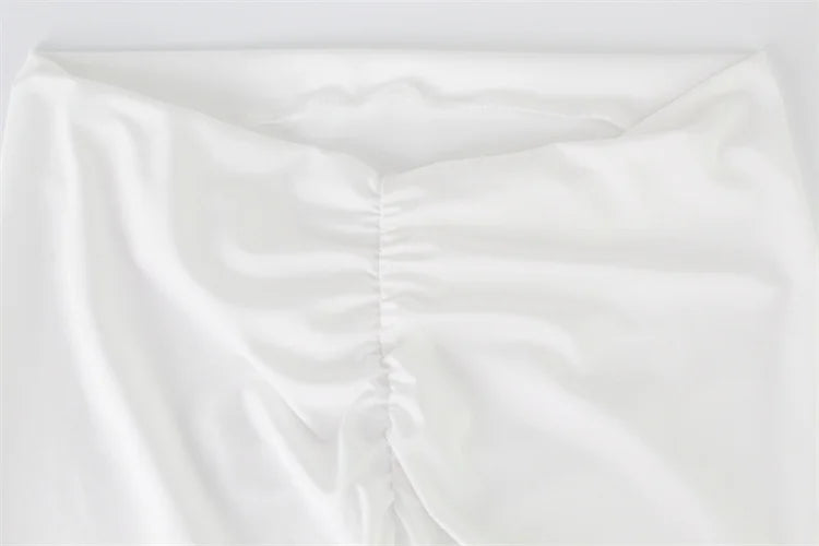 Backless Elegant Party Suits Summer Sleeveless V Neck Fashion Sheath.