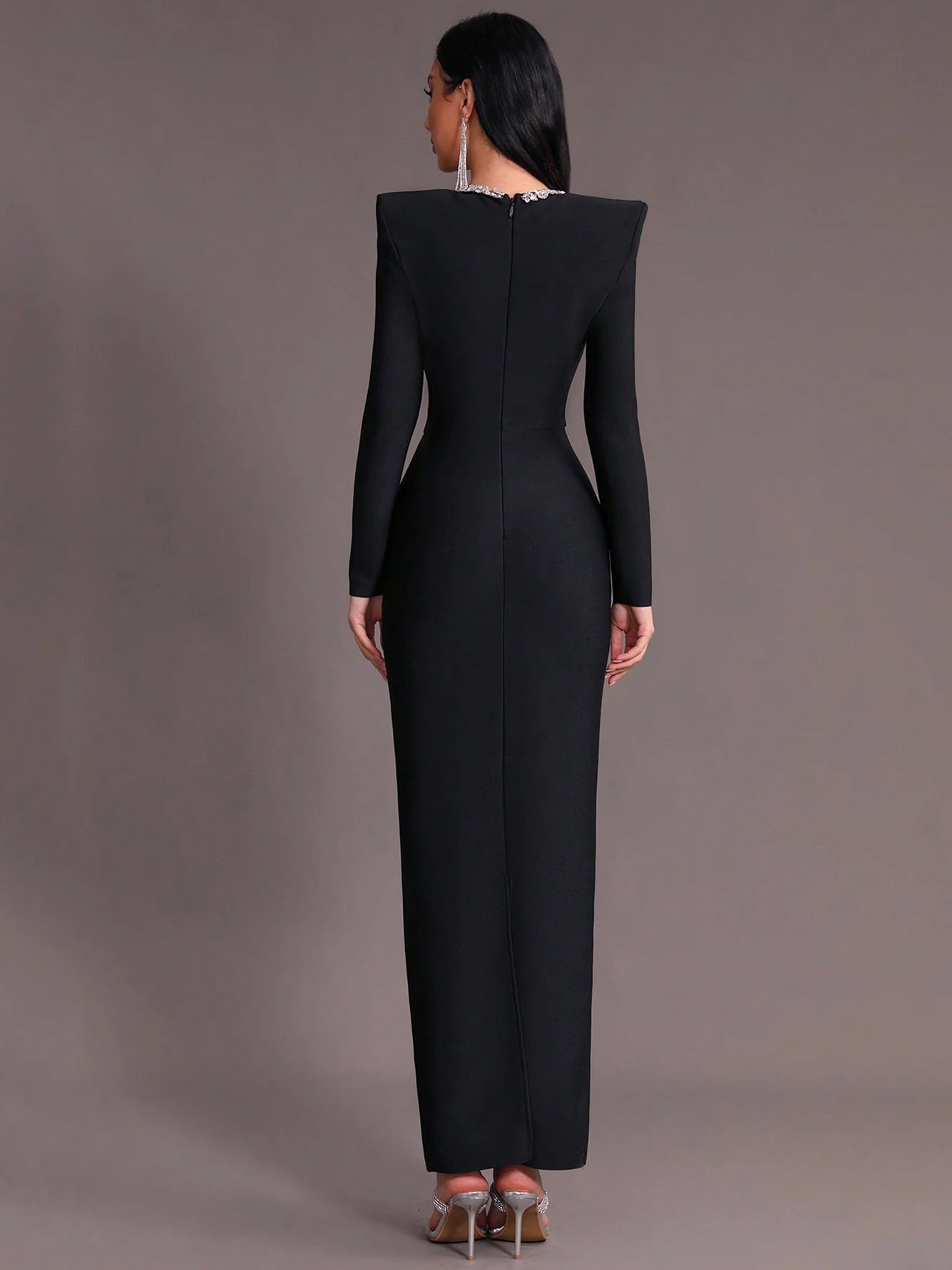 Maxi Elegant Dress With High Fashion.