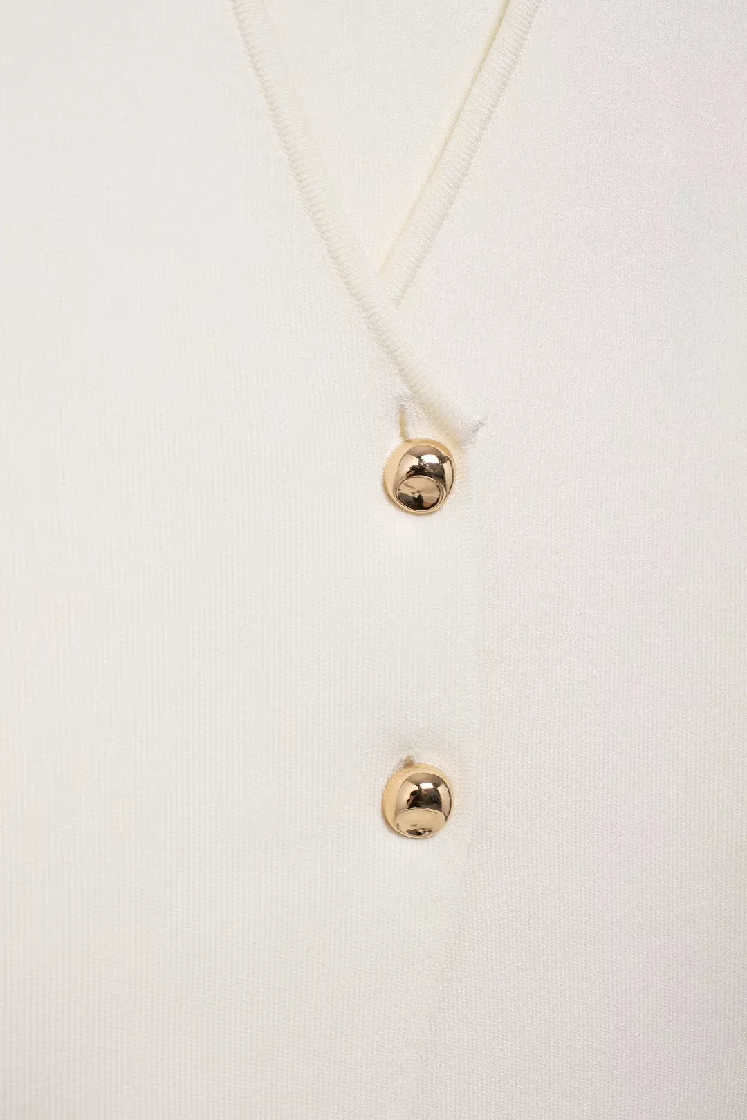 Women with gold button knit waistcoat top vintage v-neck sleeveless button-up female waistcoat chic tops