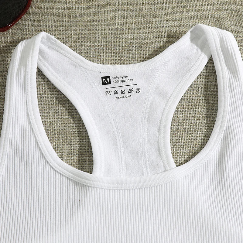 Yoga Seamless Knit Tank Top.