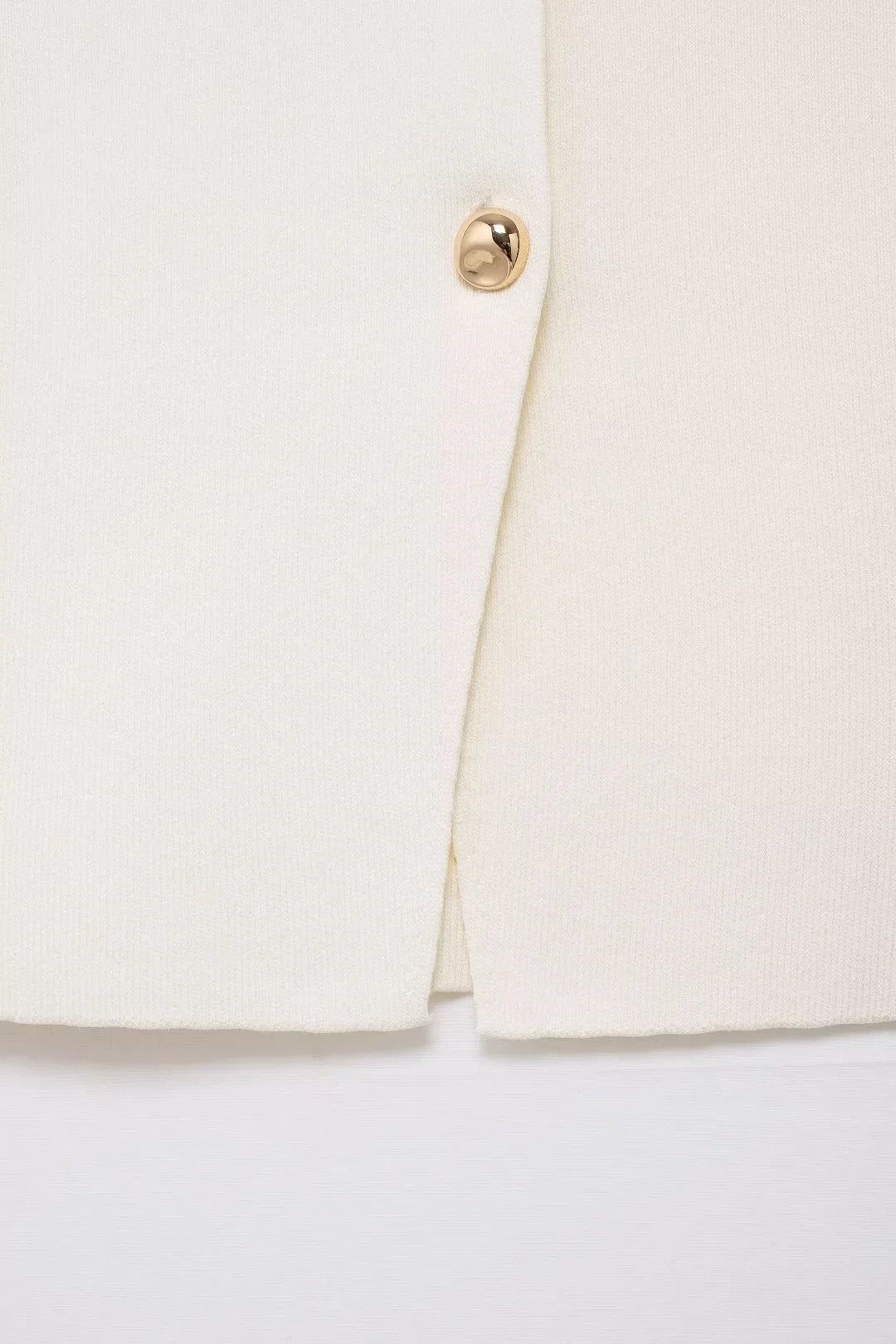 Women with gold button knit waistcoat top vintage v-neck sleeveless button-up female waistcoat chic tops