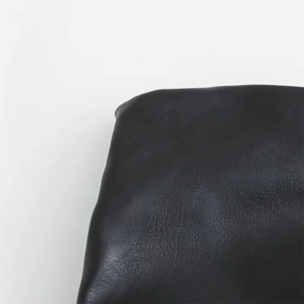 women's sleeveless vest strapless leather pleated underwear.