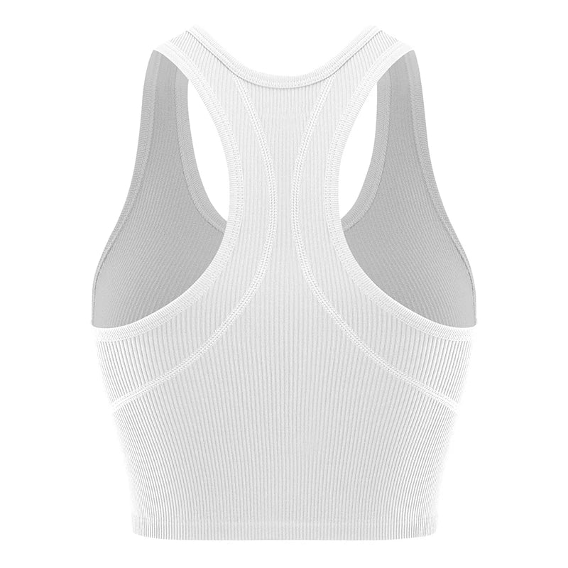 Yoga Seamless Knit Tank Top.