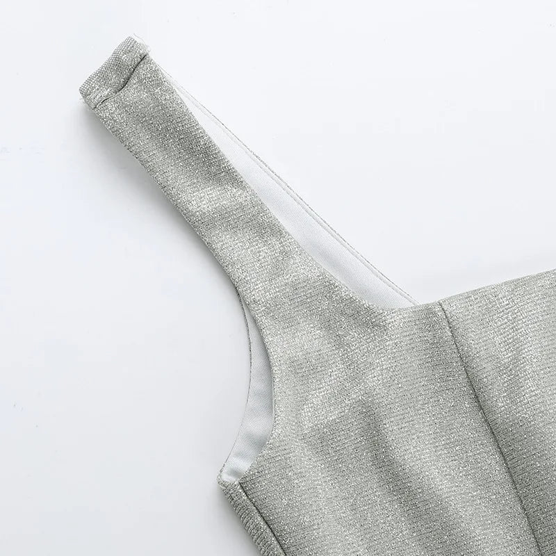Glitter Bright Silk Sparkling Dress