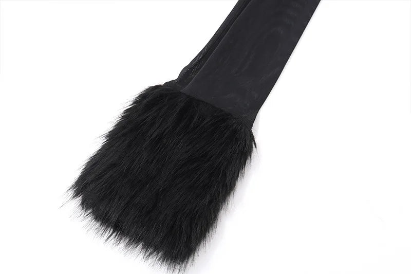 Elegant Feather Strapless T-shirt