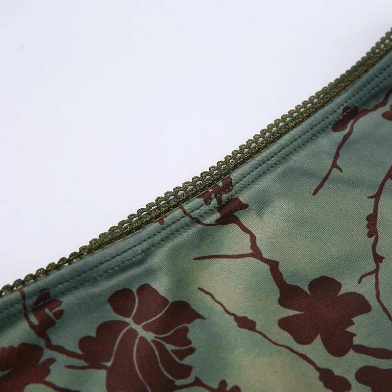 Vintage Low Rise Straight Midi Skirt.