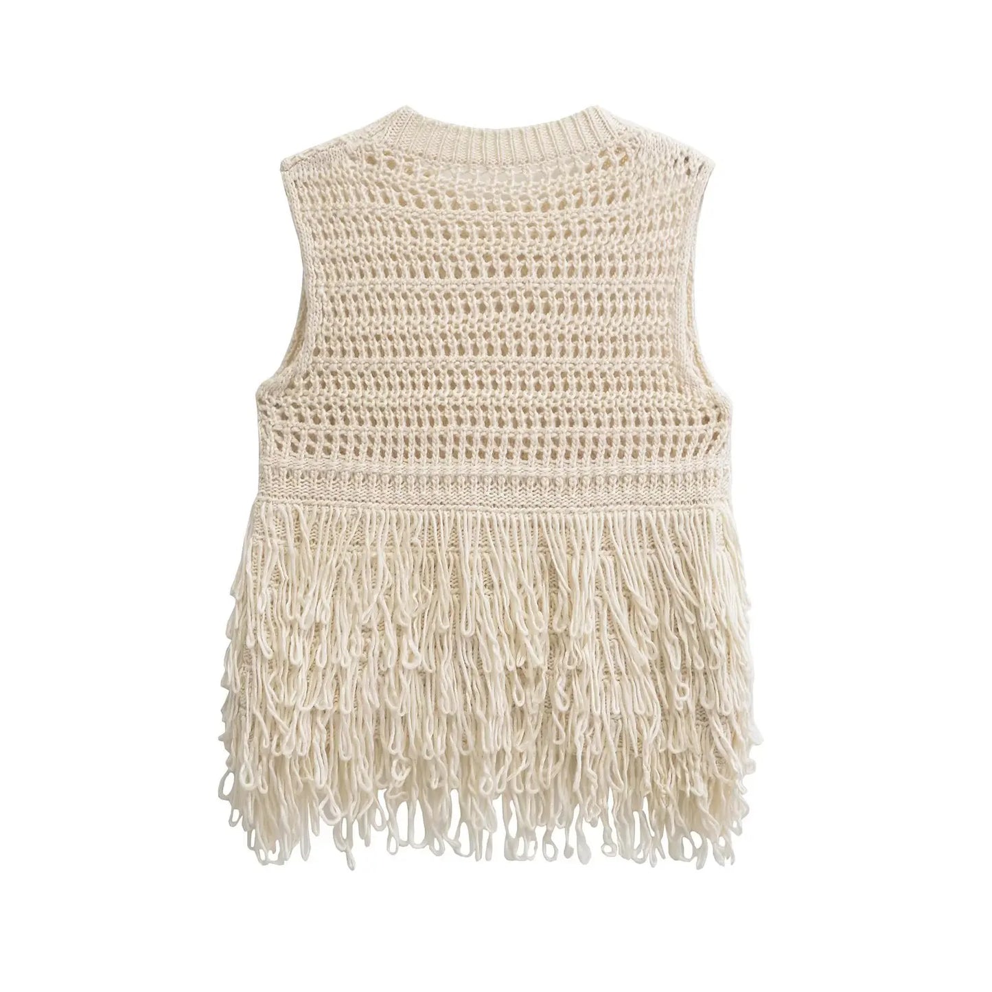 Summer Hollow Knitted Sweater Jumper.