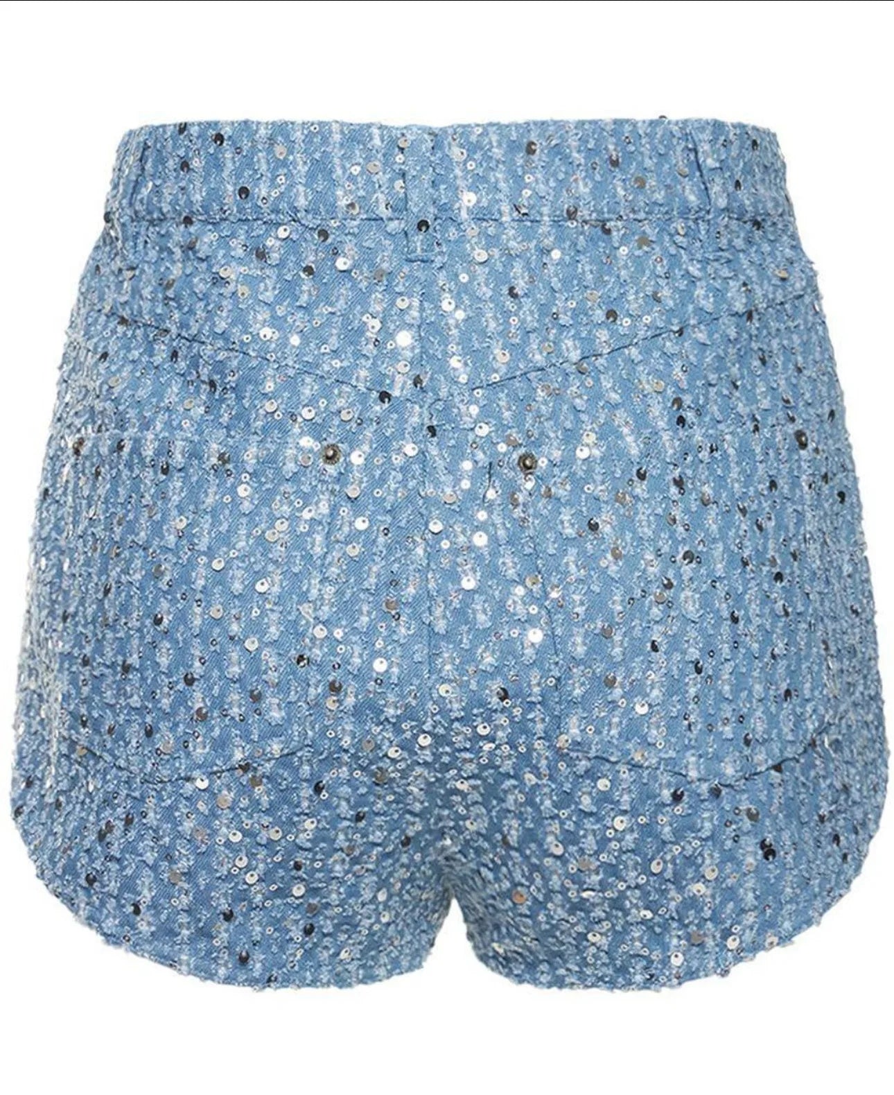 New Arrival  Denim Sequins Jackets Shorts