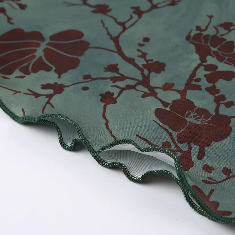 Vintage Low Rise Straight Midi Skirt.