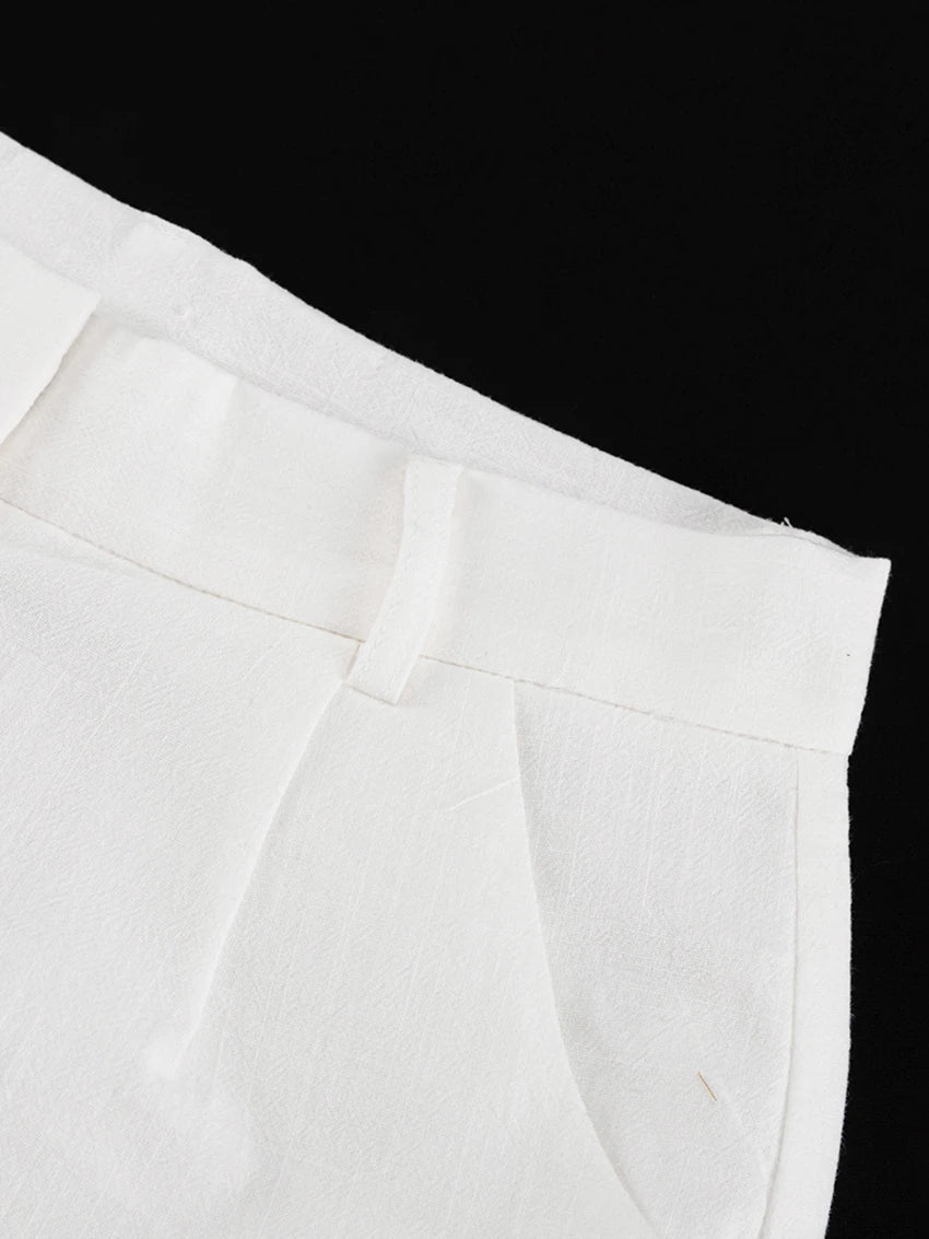 Vintage Classic White Pants