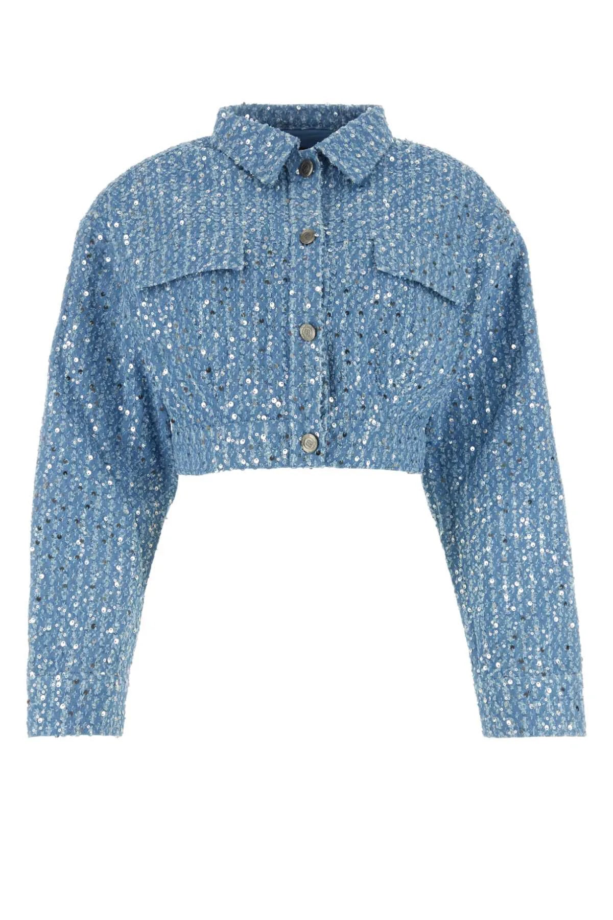 New Arrival  Denim Sequins Jackets Shorts